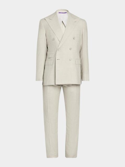 Ralph Lauren Men's Ralph Hand-Tailored Wool Flannel Suit