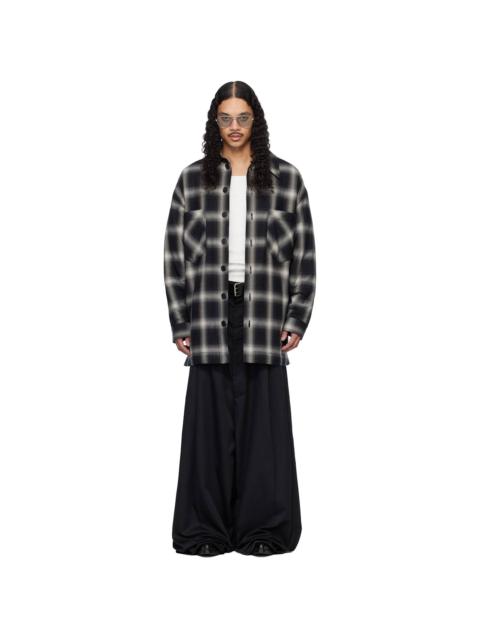 LU'U DAN Black Fat Boy Flannel Shirt
