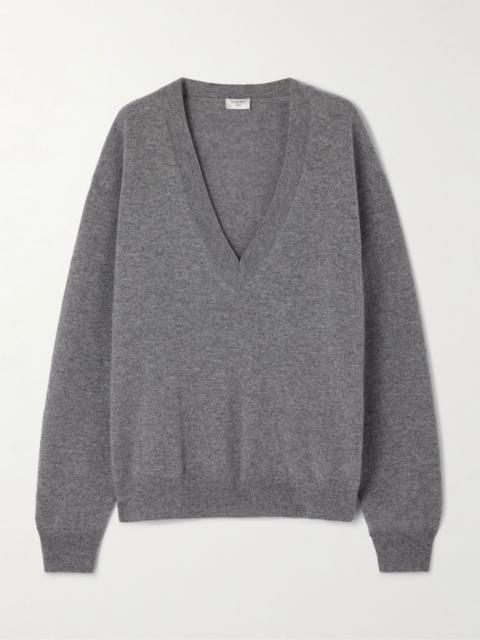SAINT LAURENT Wool sweater Gray