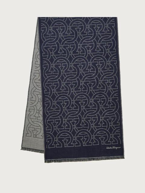 FERRAGAMO GANCINI SCARF