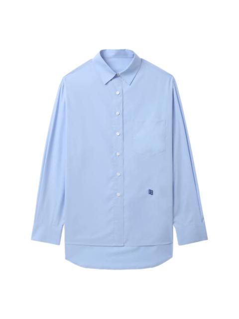 ADER error Tetris-appliquÃ© cotton shirt