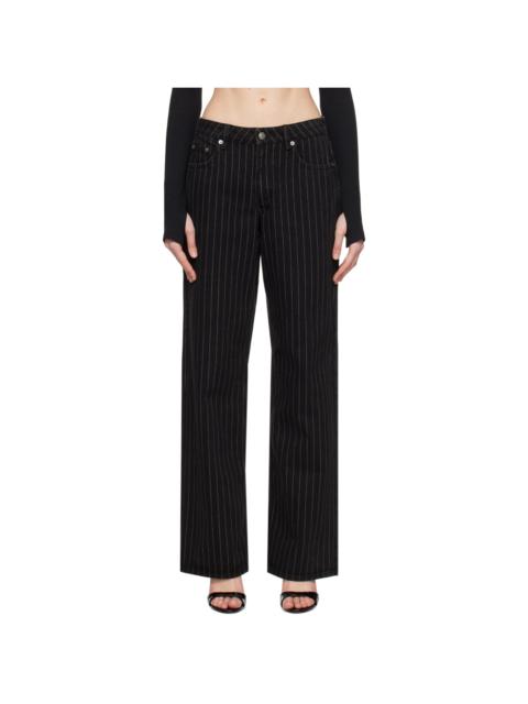 Ksubi Black Low Rider Jeans