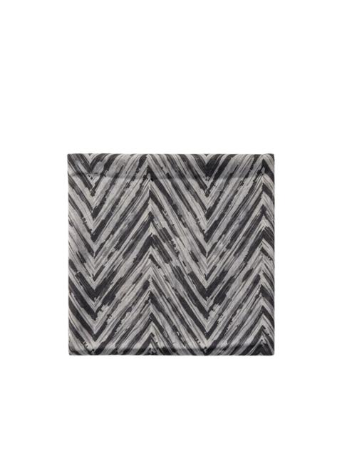 Brunello Cucinelli chevron-print scarf