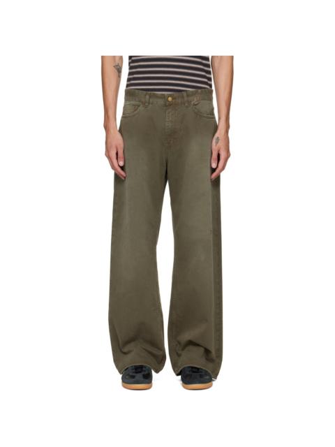 Stockholm Surfboard Club Khaki Chino Trousers