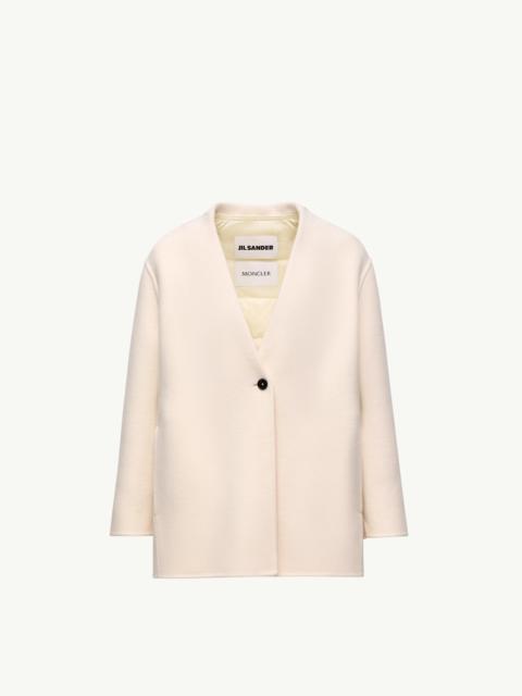 Moncler Moncler + JIL SANDER Francium 3-in-1 Mono-Breasted Wool Jacket
