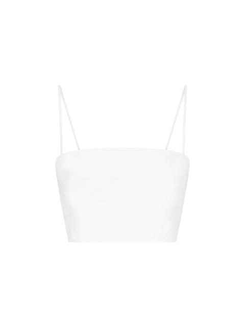 GABRIELA HEARST Nadir Top in White Sea Island Cotton