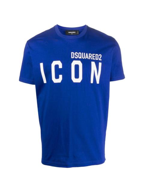 Icon-print cotton T-shirt