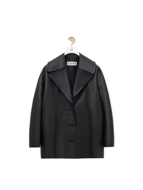 Loewe Short coat in nappa lambskin