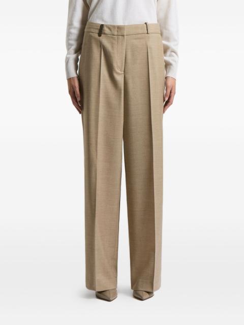PESERICO herringbone trousers