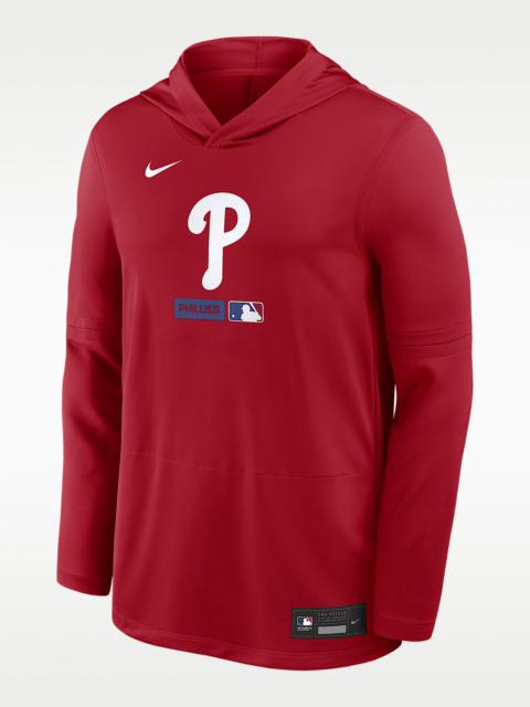Nike Philadelphia Phillies Authentic Collection Men's Nike Dri-FIT MLB Long-Sleeve Hooded Top