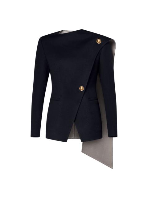 Louis Vuitton Asymmetrical Scarf Jacket