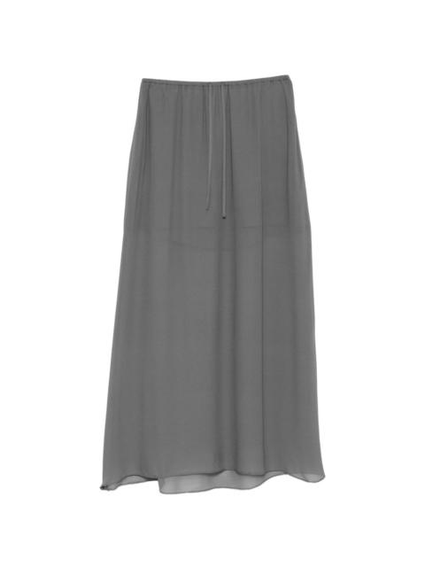 SAMSØE SAMSØE Samika drawstring sheer-finish skirt