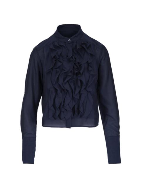TWP ruffled blouse