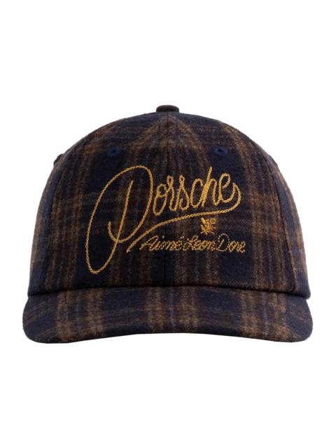 AIMÉ LEON DORE Aime Leon Dore x Porsche 356 Plaid Wool Hat Navy