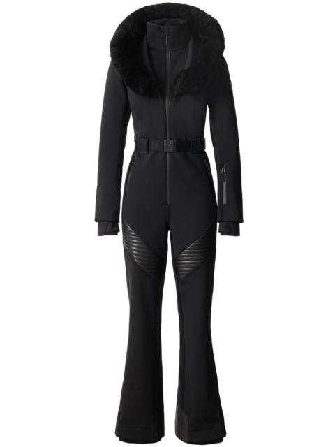 MACKAGE Mackage Elle Fur-trim Hood Bonded Fleece Shell ski Suit