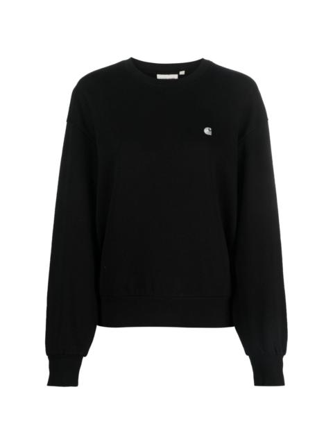 Carhartt embroidered-logo cotton sweatshirt