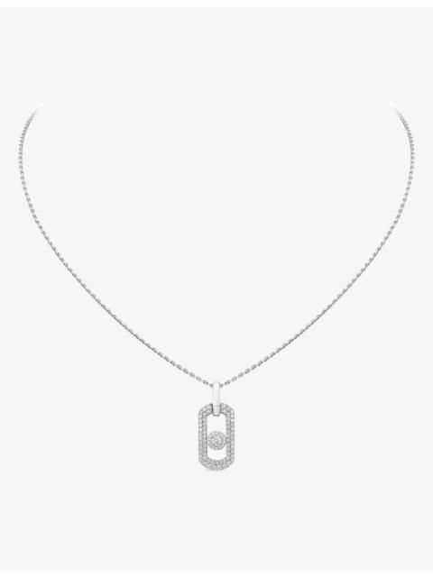 MESSIKA So Move Pave 18ct Gold And 0.55ct Diamond Necklace