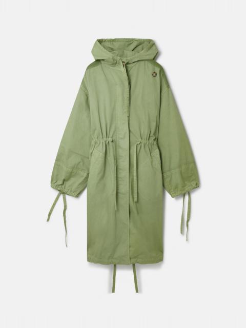 Stella McCartney Organic Cotton Drawstring Parka