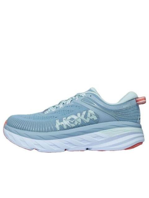 HOKA (WMNS) HOKA ONE ONE Bondi 7 Wide 'Blue Fog' 1110531-BFBG