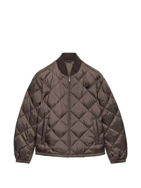 Prada Prada Short Technical-fabric Down Jacket