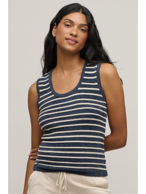 Barefoot Dreams CozyChic Ultra Lite® Contrast Rope Stripe Tank