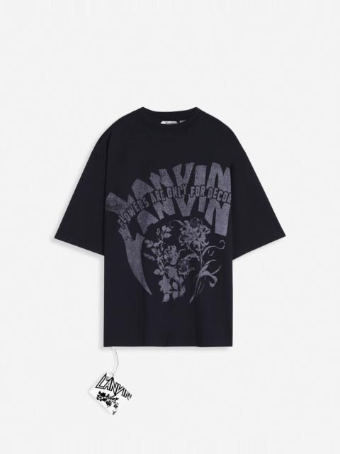 LANVIN X FUTURE UNISEX LOOSE-FIT PRINTED T-SHIRT