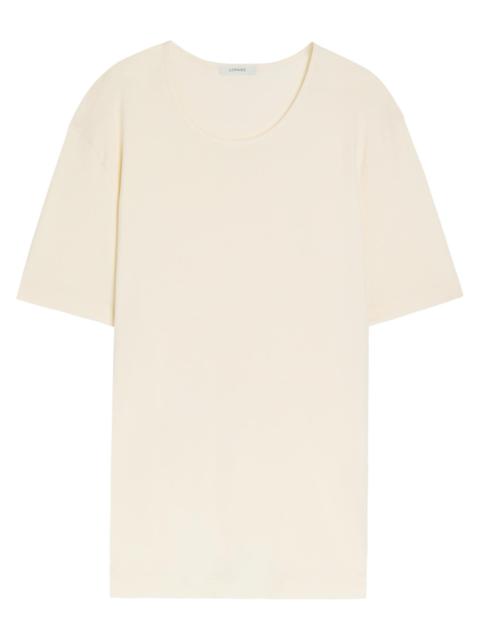 Lemaire Lemaire Wide-neck Cotton T-shirt