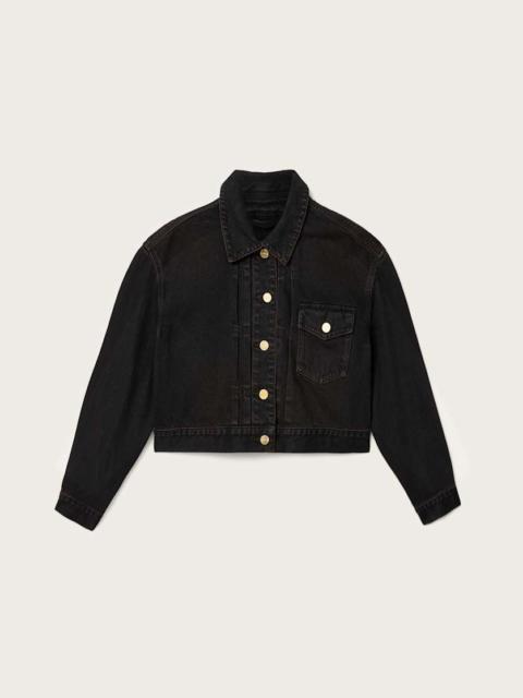ALLSAINTS BLINK CROPPED DENIM JACKET