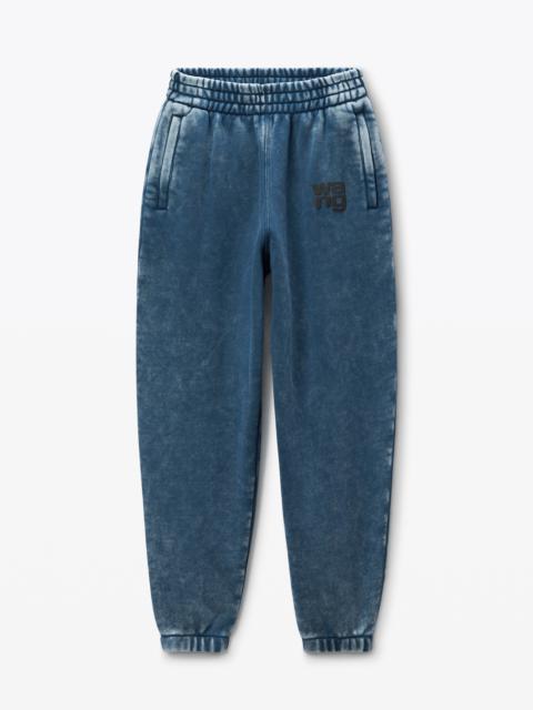 Alexander Wang Essential Logo Terry Sweatpant
