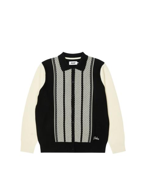 PALACE PALACE LONDON KNITTED POLO BLACK
