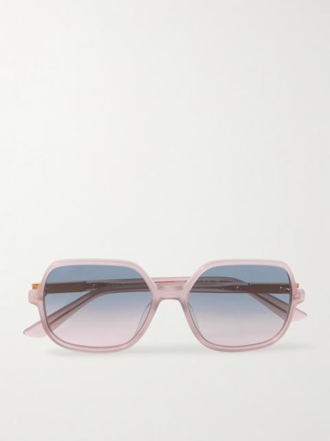 Chloé Judy Round-frame Acetate Sunglasses