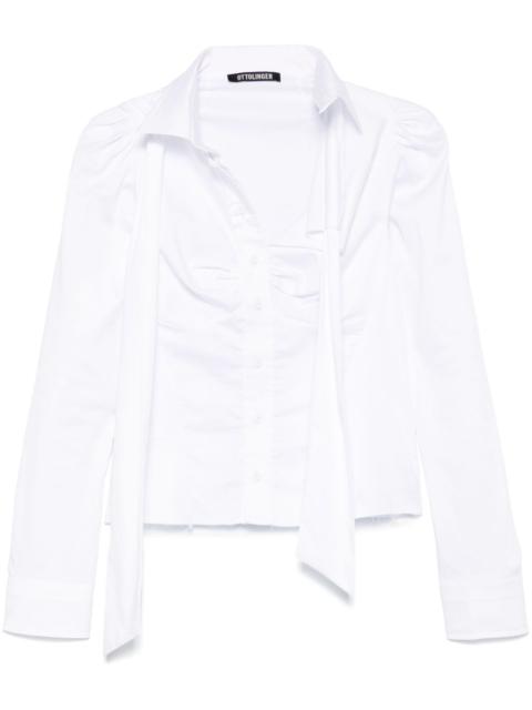 OTTOLINGER deconstructed shirt