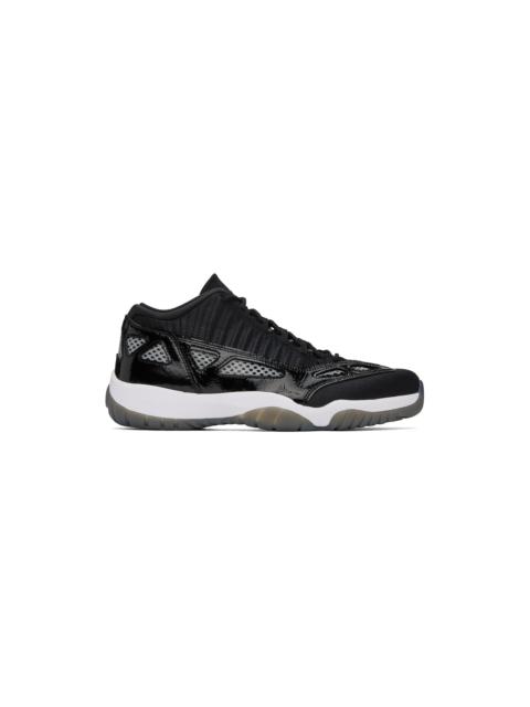 Jordan Black Air Jordan 11 Retro Low Sneakers