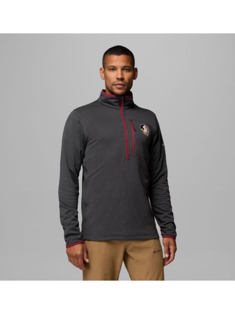 Columbia Men's Collegiate Essential Hike Grid Fleece Half Zip - Florida State