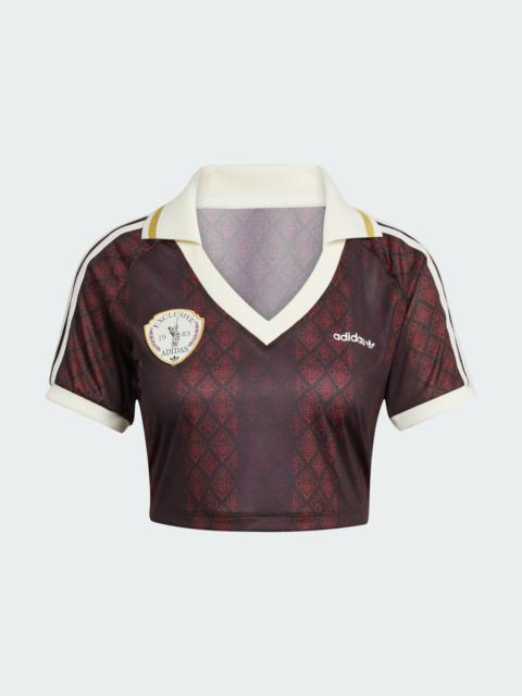 adidas adidas Originals Retro Sports Cricket-inspired Cropped Jersey