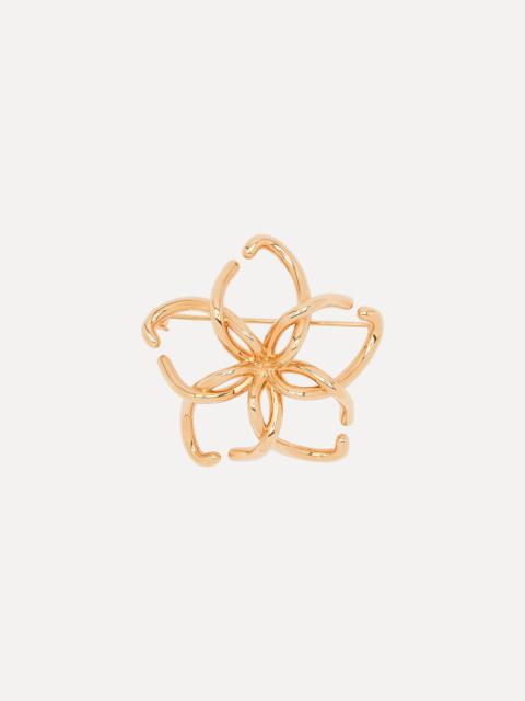 Oscar de la Renta O FLOWER BROOCH