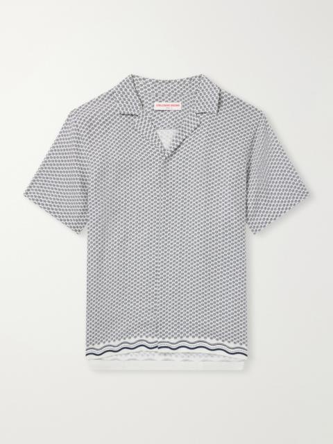 ORLEBAR BROWN Maitan Printed Linen Shirt