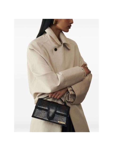 JACQUEMUS La Casa leather flap tote bag