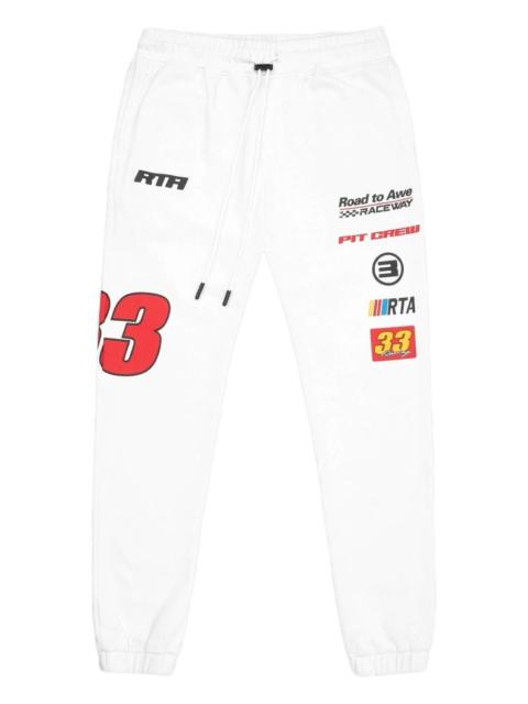 RTA Owen Racing Numbers track pants