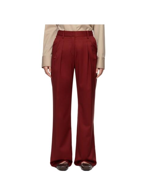 Loulou de Saison Burgundy Sbiru Trousers