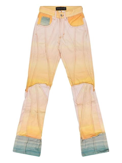 WHO DECIDES WAR Sunset panelled jeans