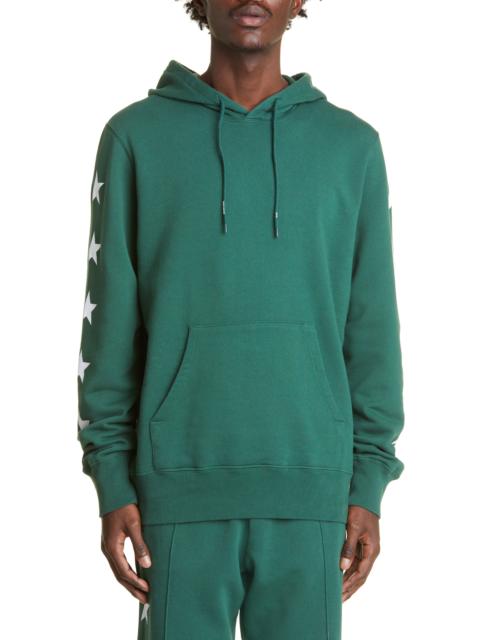 Golden Goose Golden Goose Men's Star Cotton Graphic Hoodie in Bright Green/White at Nordstrom