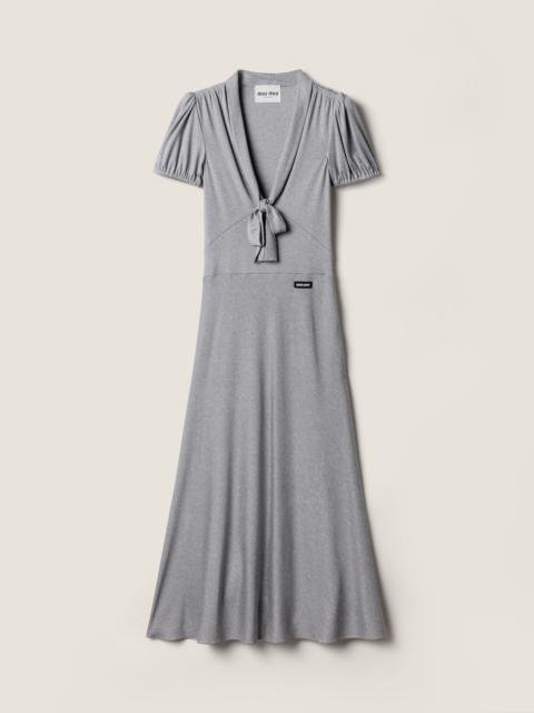 Miu Miu Silk jersey dress