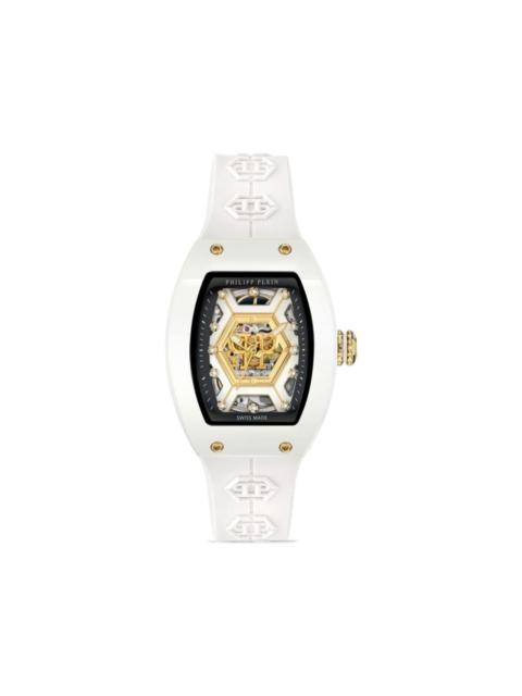 PHILIPP PLEIN Crypto Queen $NOW WHITE 55mm