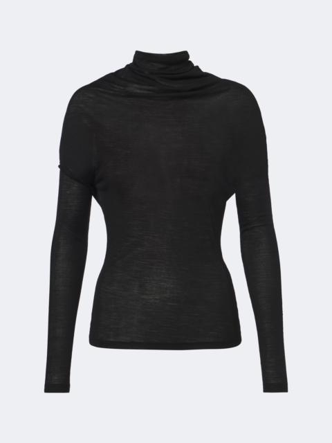 Victoria Beckham Draped jersey top