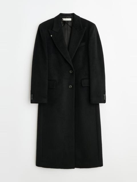 Our Legacy Manta Coat Black Hairy Wool