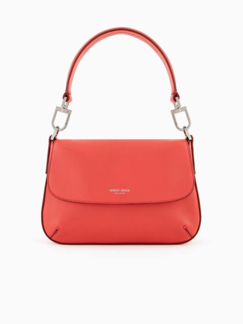 Small la Prima Soft nappa leather handbag