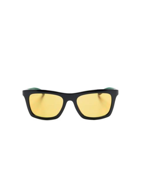 rectangle-frame sunglasses