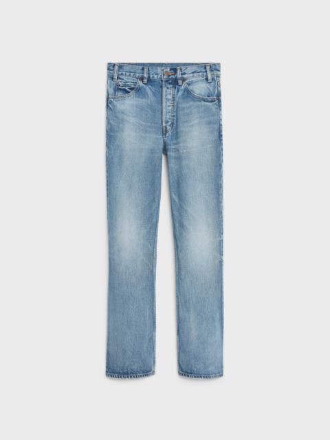 CELINE KURT CLEAR SKY RINSE DENIM JEANS