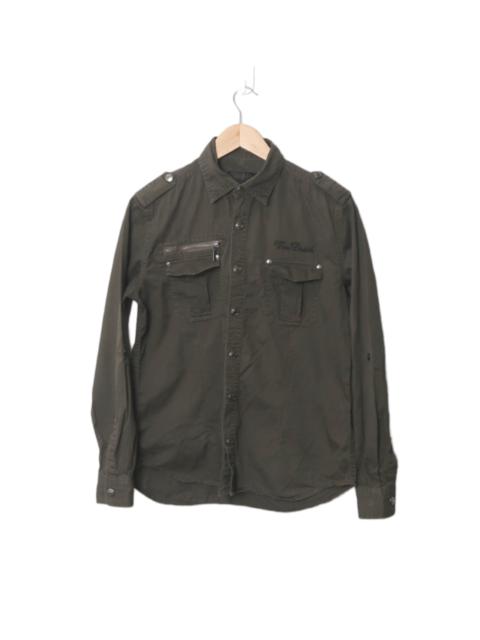 Other Designers Von Dutch Buttons Up Shirt